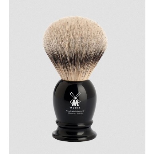 Blaireau de rasage pur argent Classic Mhle