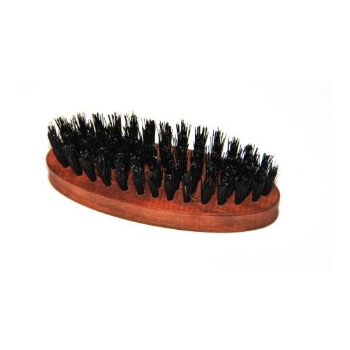 Brosse  moustache et barbe, ovale en Bois