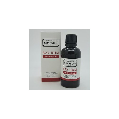 Huile de pr�-rasage Bay Rum Simpson