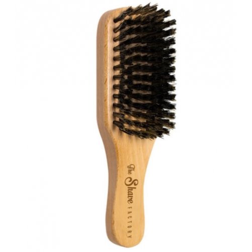 Brosse barbe longue The Shave Factory - Entretien barbe - Rasoir Expert