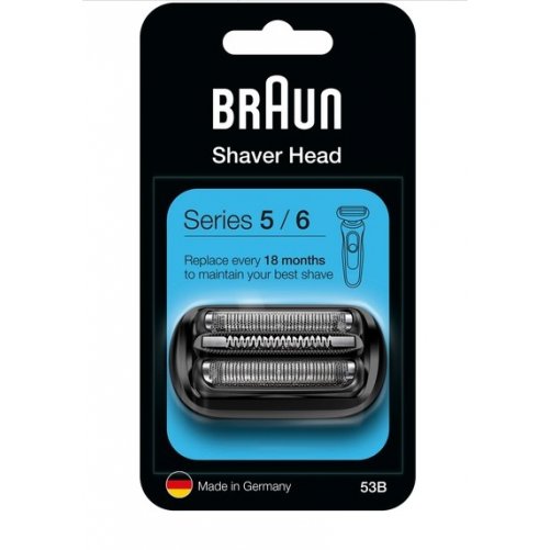 Cassette de rasage Braun 53B rasoirs Braun Series 5 6 S5 S6 nouvelle  génération