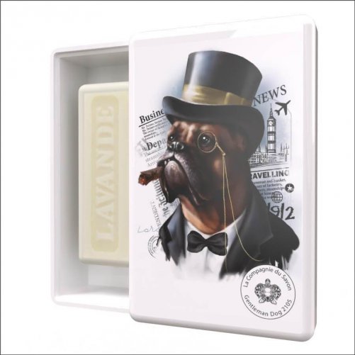 Bote  savon Gentleman Dog La Compagnie du Savon 