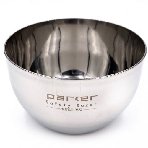 Bol de rasage en acier inoxydable Parker