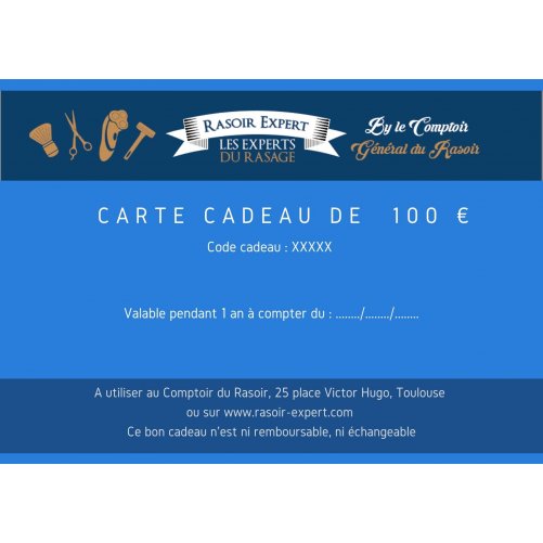 Carte cadeau 100 