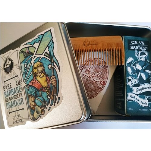 Coffret  barbe RAGNARK a va barber