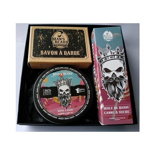 Coffret Barbe Canne  sucre Man's Beard