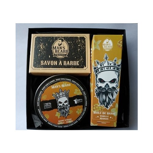 Coffret Barbe Vanille Mangue Man's Beard