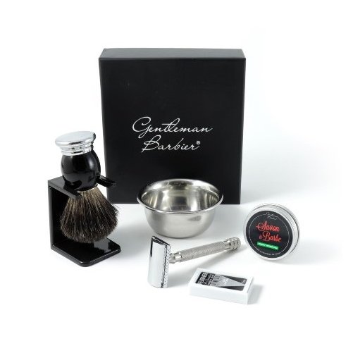 Ensemble de rasage scurit Gentleman Barbier