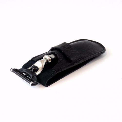 Etui cuir Noir - Gentleman Barbier 