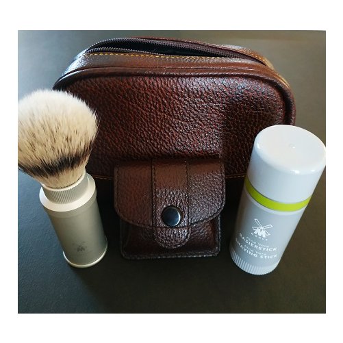 Kit de Rasage de Voyage traditionnel