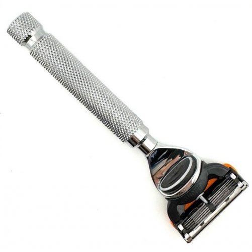 Rasoir Fusion chrom textur Parker