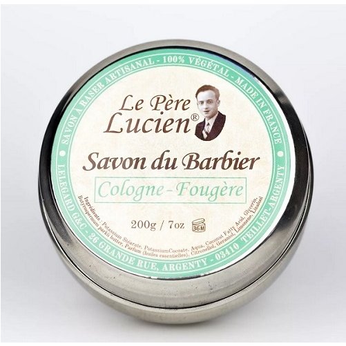 Savon  raser Cologne Fougre 200 g Le Pre Lucien 