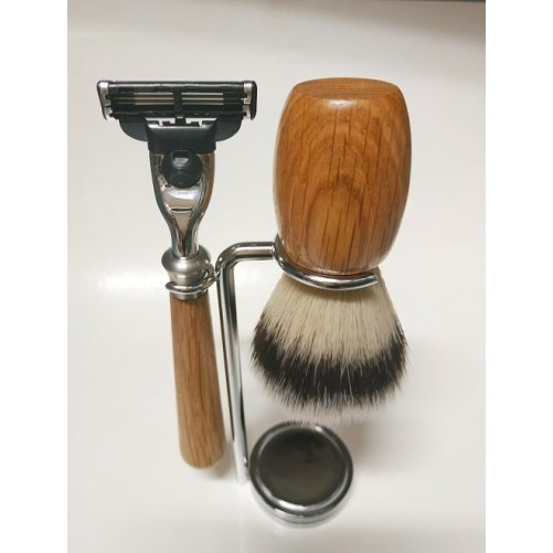 Set  raser Mach3 Vegan Gentleman Barbier