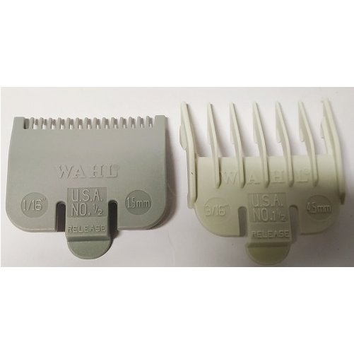 Set de 2 peignes Wahl 1,5 et 4,5 mm