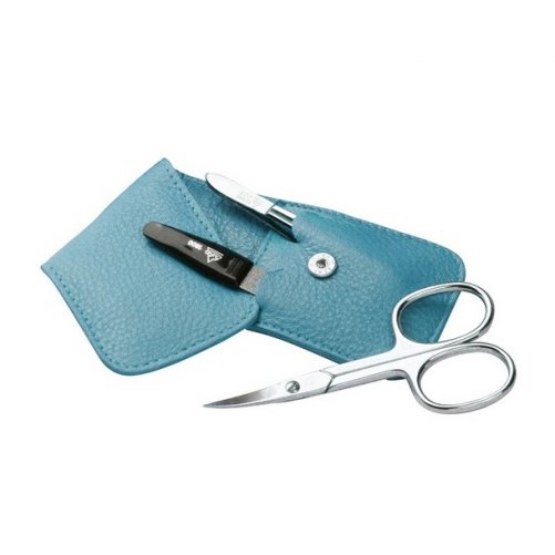 Trousse manucure Bleu 3 pices ERBE Solingen