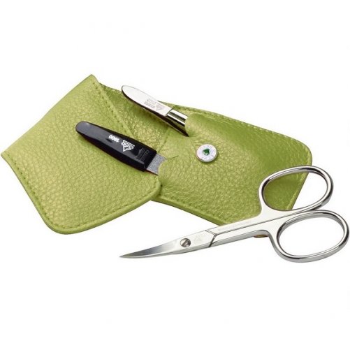 Trousse manucure ERBE Solingen Siena verte