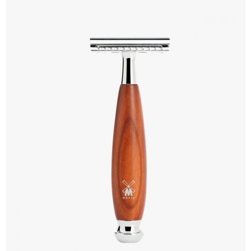 Rasoir de s�curit�, bois de prunier, M�hle