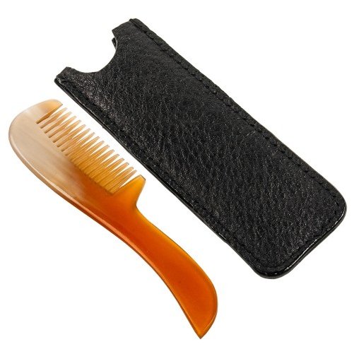 Peigne � moustache en corne PARKER