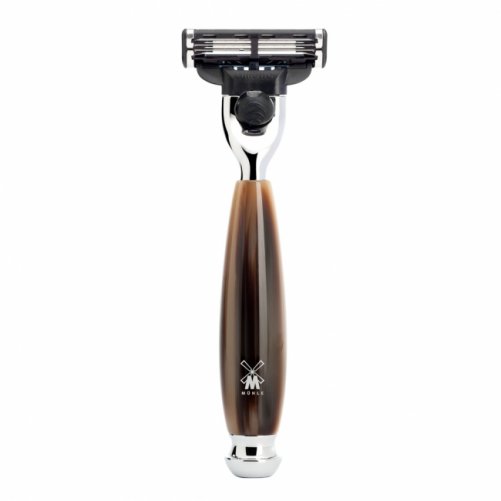 Rasoir Mach3 r�sine corne brune