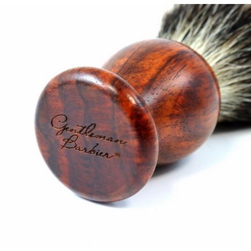 Blaireau en bois de Cocobolo