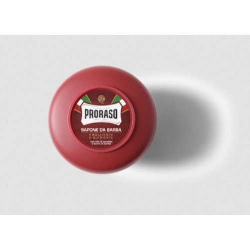 Savon  barbe Proraso rouge